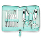 Stainless Steel Manicure Set 11 (Mint Green)