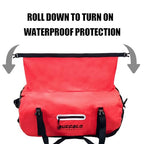 80L Waterproof Duffle Travel Duffel Bag (Red / 80L)