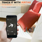 AirTag Wallet (Bicolor Crazy Horse Coffee)
