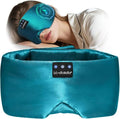 Luxurious Silk Soft Sleep Mask (Dark Green)