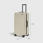 Trunk Checked Luggage (Salt White Matte)