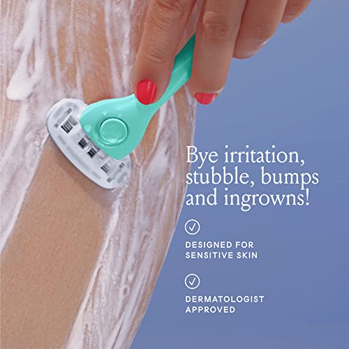 Razors for Women (Minty / 1 Count (Pack of 1))