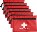 6 Pack Empty First Aid Bag (5.9 x 3.9 inch)