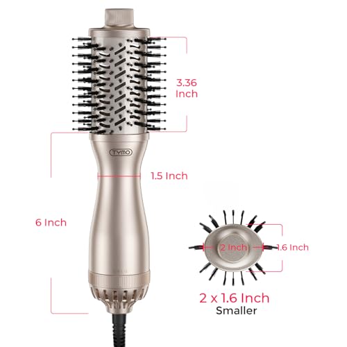 Hair Blow Dryer Brush (Gold)