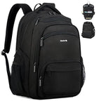 College Laptop Backpack Multi (18 Inch / Black)