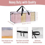Heavy Duty Moving Bags (Clear / 10 Pack)
