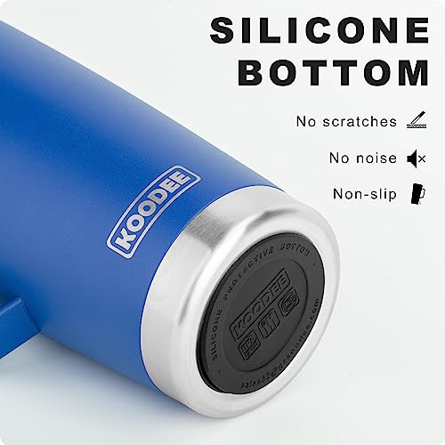 20 oz Insulated Coffee Mug with Lid and Handle (navy-A / 20 Ounces)