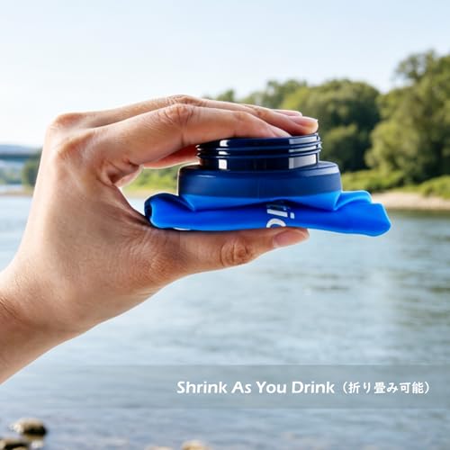TPU Soft Folding Water Bottles BPA (350ml/11.83oz - Pack of 2)