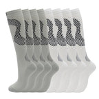8 Pairs Compression Socks for Men & Women 20 (Small-Medium / 27-8 Pairs-04)