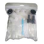 17 Pack Travel Pouches for Toiletries (A-17pcs)