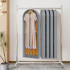 Luxury Fur Coat Storage Bags Dress Bags for Gowns Long 60 in (60"-4pcs)