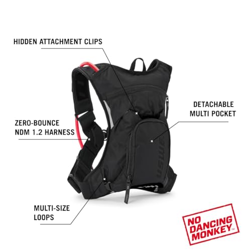 MTB Hydro Hydration Pack with Hydration Bladder (3L, White)