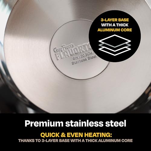10 Piece Stainless Steel Cookware Set (10 Piece Set)