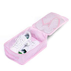 Travel Shoe Bags (Pink / 2+2 Packs)