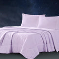 Temperature Regulating Comforter (Lavender Fog / Ultimate Queen (90"x90"))