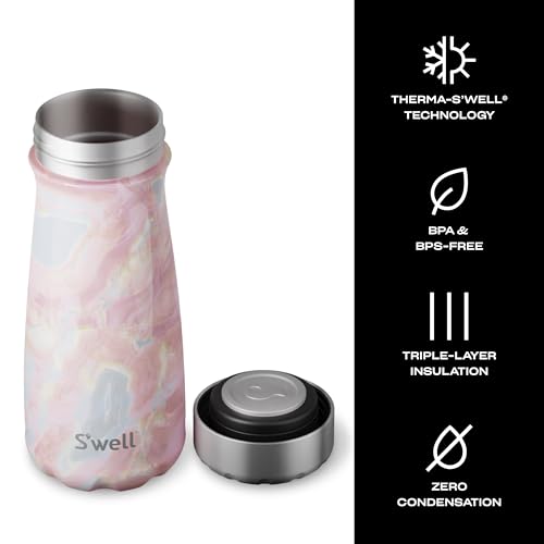 Stainless Steel Traveler (15.9 Ounces / Geode Rose)