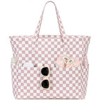 Large Beach Bag for Women (Lavender)