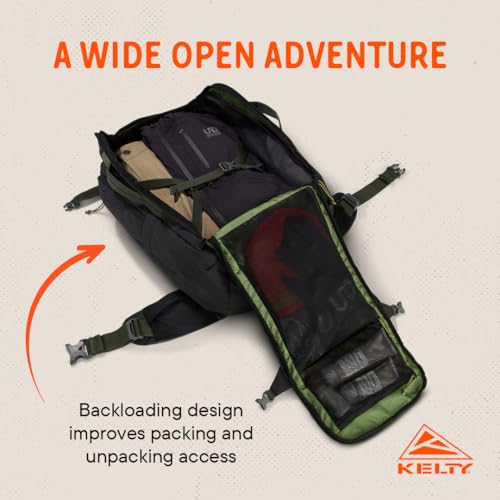 Redwing Traveler Backpack (Black / 40L)