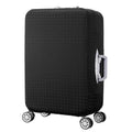 Travel Suitcase Protector elastic sleeve Cover 19" (Black / S(Fits to 19"-20" Trolley Case))