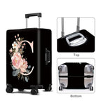 Luggage Cover Washable Suitcase Protector Anti (Letter C / S(fits 20-22inch suitcase))