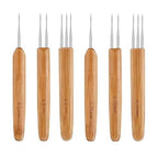 Knitting Tools Wig Dreadlocks Styling Tools & Appliances (0.5mm / Brown Two Heads)