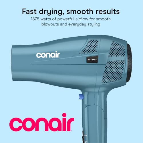 Travel Hair Dryer (Blue / 1 Count (Pack of 1))