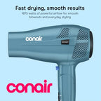 Travel Hair Dryer (Blue / 1 Count (Pack of 1))