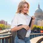 PLUS Anti Theft Crossbody Bag (Grey)