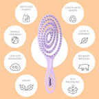 Mini Detangler Brush (Lilac / Small)