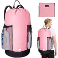 120L Laundry Bag Backpack (120L / Pink)