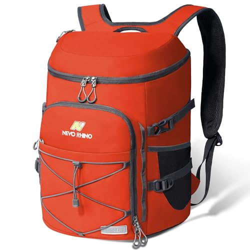 Backpack Coolers Insulated Leak Proof 36 (2025-Orange-36Cans / 36 Cans)