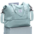 Weekender Duffel Bags for Travel Women Carry On Personal Item Hospital Gym (B3-blue-expandable / X-large)