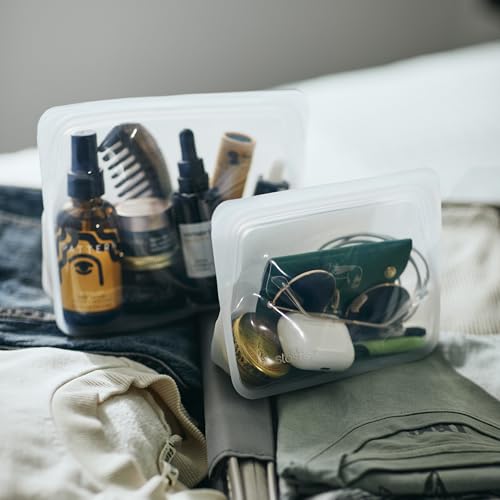 Silicone Reusable Storage Bag (Clear / Mini)