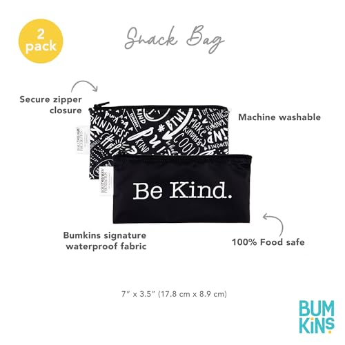 Reusable Snack Bags (A3 Be Kind-Sm)