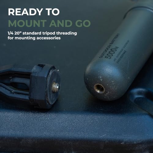 NESTOUT Rugged Power Bank (Olive Green / 5000mAh)