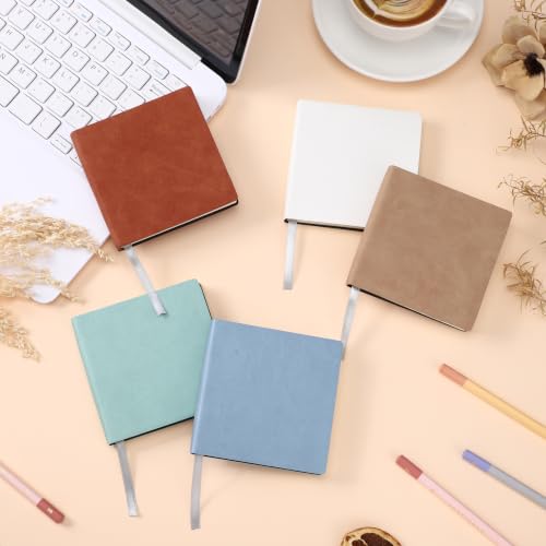 10 Pack 3.9x3.9 Inch Mini Journals Bulk Pastel Small Notebook Bulk