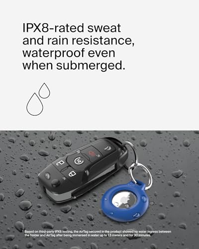 Waterproof Apple AirTag Holder Keychain