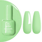 Beetles Green Gel Nail Polish (H - Creme Green | Spring Buds)