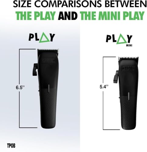 Mini Play Professional Hair Clippers Without Charge Stand (Black)