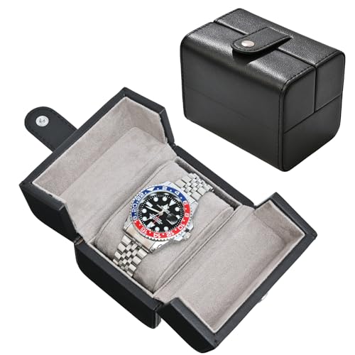 Single Watch Travel Case (Black)