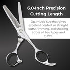 Hair Thinning Scissors 6" (6 inch 440c)