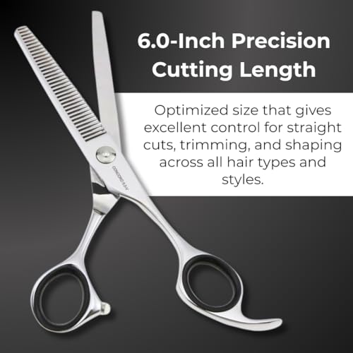 Hair Thinning Scissors 6" (6 inch 440c)