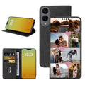 Custom Wallet Phone Case for Samsung Galaxy S25 edge (Galaxy S25 edge / Black-E)