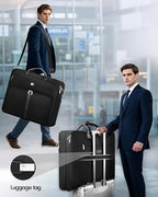 Mens Garment Bags for Travel (Black)