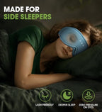Sleep Mask with Bluetooth Headphones (Blue)