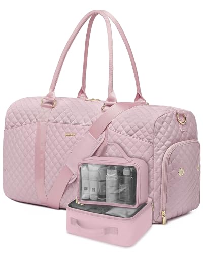 Women Weekender Travel Duffle Bag (20-Pink - 3 PCS / Large)