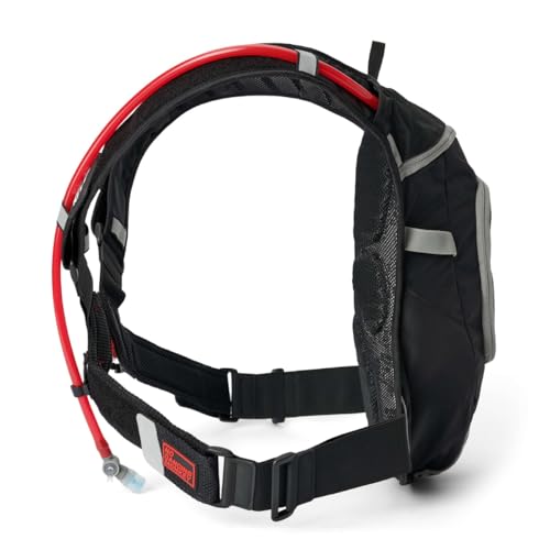 Moto Hydro 4L Adventure Fit Hydration Pack with 3.0L (4L, Black Grey, Adventure Fit)