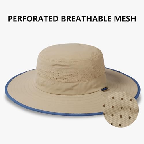 UPF 50+ Foldable Brim Water (Medium / Khaki)