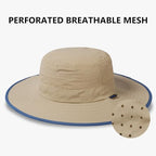 UPF 50+ Foldable Brim Water (Medium / Khaki)