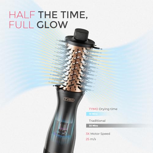 Hair Blow Dryer Brush (Black)